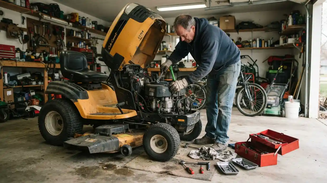 cub cadet super lt 1554 problems
