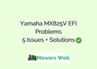 Yamaha MX825V EFI Problems: Common Issues, Causes, and Fixes
