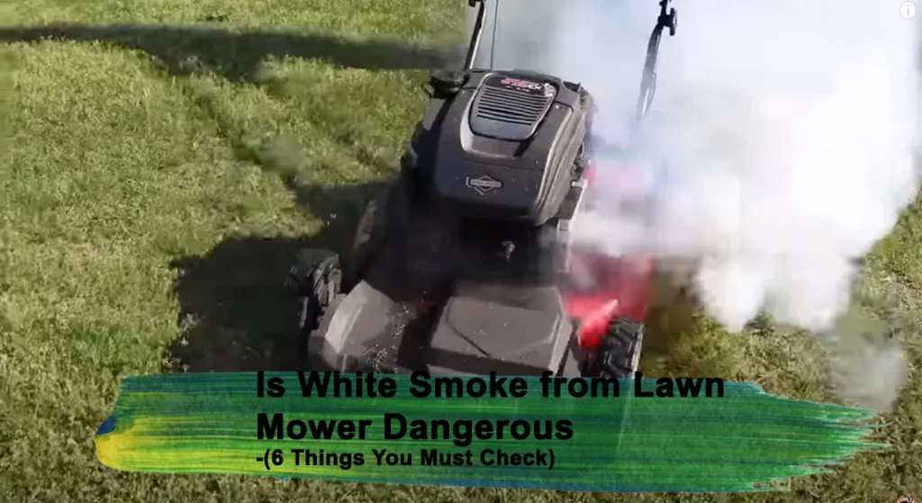 Is White Smoke from a Lawn Mower Dangerous? Causes, Risks, and What to Do