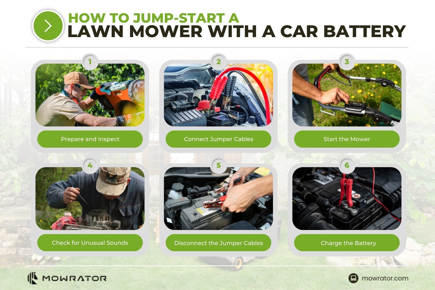How to Jump Start a Lawn Mower Safely and Quickly