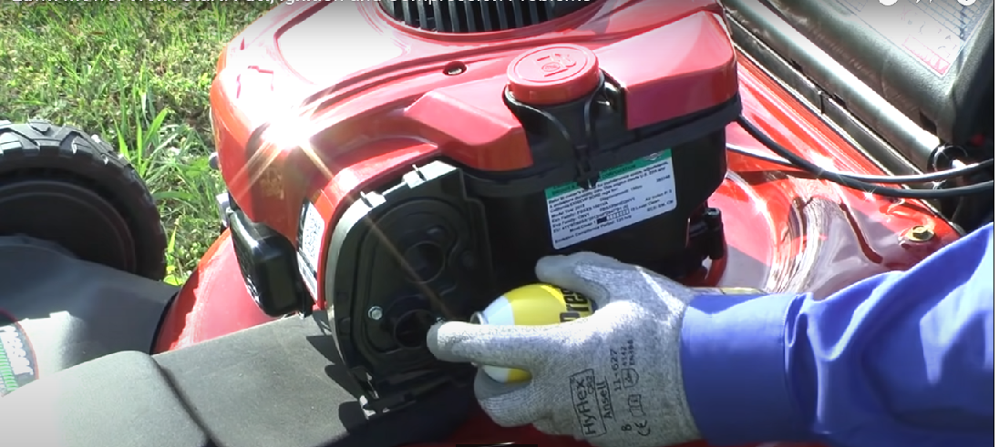 Where to Spray Starter Fluid on a Lawn Mower for Easy Starting